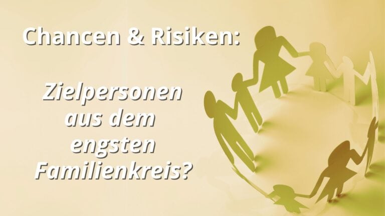 Chancen & Risiken: Zielpersonen beim Mantrailing aus dem engsten Familienkreis