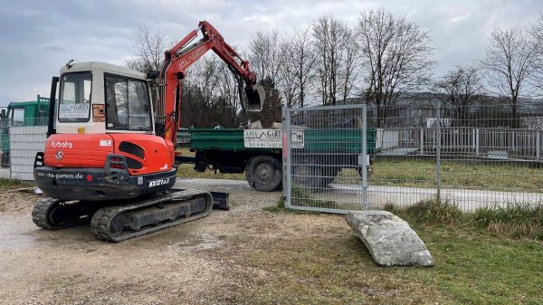 Los gehts: Erstmal Abladen