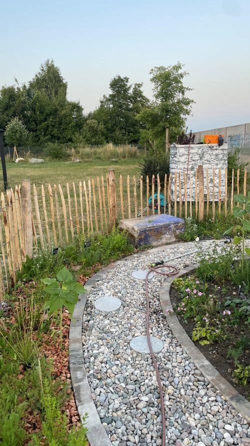 Sinnesgarten gießen