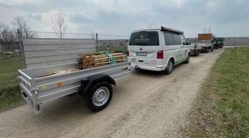 Fuhrpark für die Anlieferung