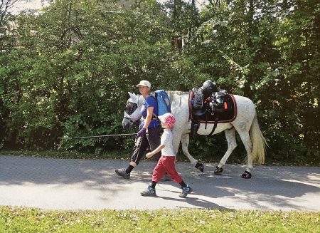 We are walking