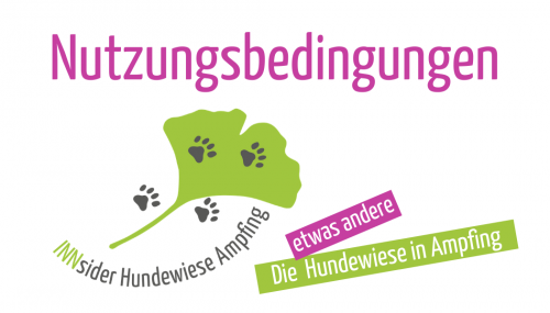 Nutzungsbedingungen Hundewiese